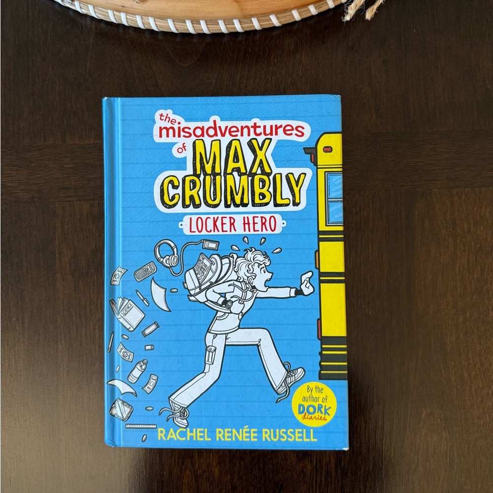 The Misadventures of Max Crumbly 1: Locker Hero hardcover book